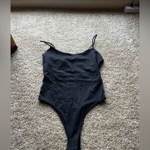 Zara navy bodysuit